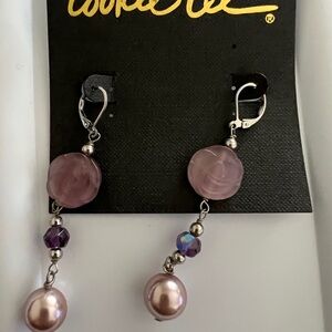 Violet Rose Earrings